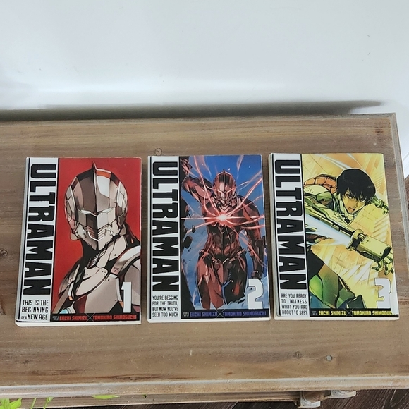Ultraman Manga Volumes 1-3, Comic Book Anime Set, First Three Issues, Ultra Man - Picture 2 of 14